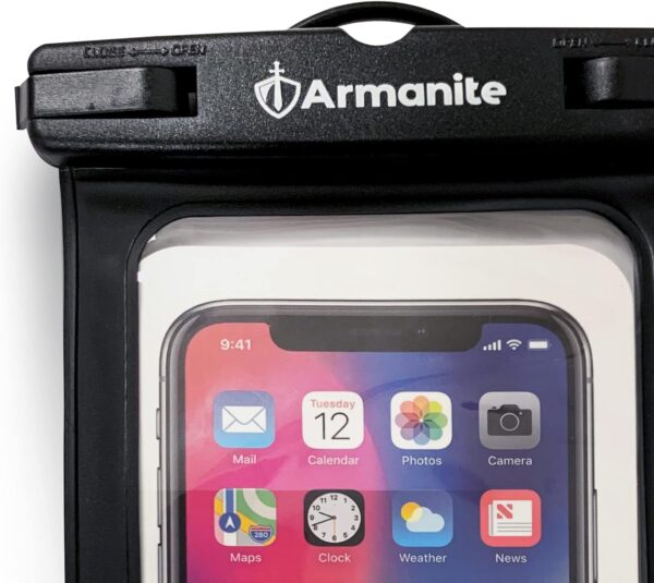 Armanite‌ ‌Universal‌ ‌‌Waterproof‌ ‌Phone‌ ‌Pouch‌,‌ ‌‌Waterproof‌ ‌Phone‌ Case‌‌ ‌Compatible‌ ‌with‌ ‌iPhone,‌ ‌Samsung‌ ‌Galaxy,‌ ‌&‌ ‌other‌ ‌Mobile‌ ‌Phones‌ ‌up‌ ‌to‌ ‌7‌ ‌Inches,‌ IPX8‌ ‌Rated‌ - Image 3